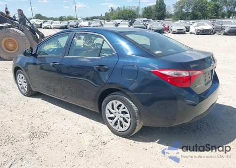 2017 Toyota Corolla Le z USA, uszkodzony, nr VIN 2T1BURHE9HC842600